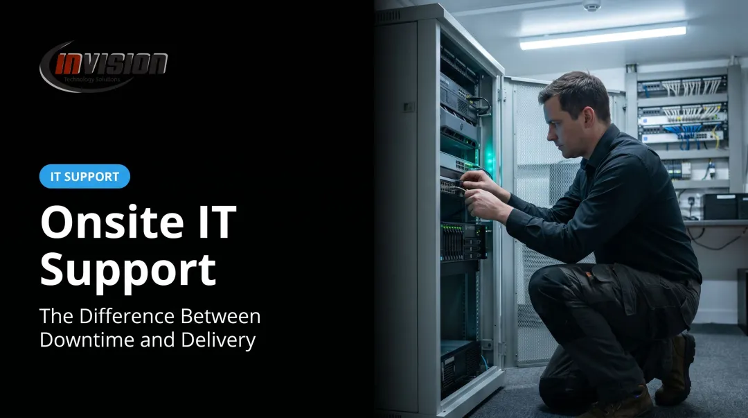 Onsite IT Support: The Difference Between Downtime and Delivery
